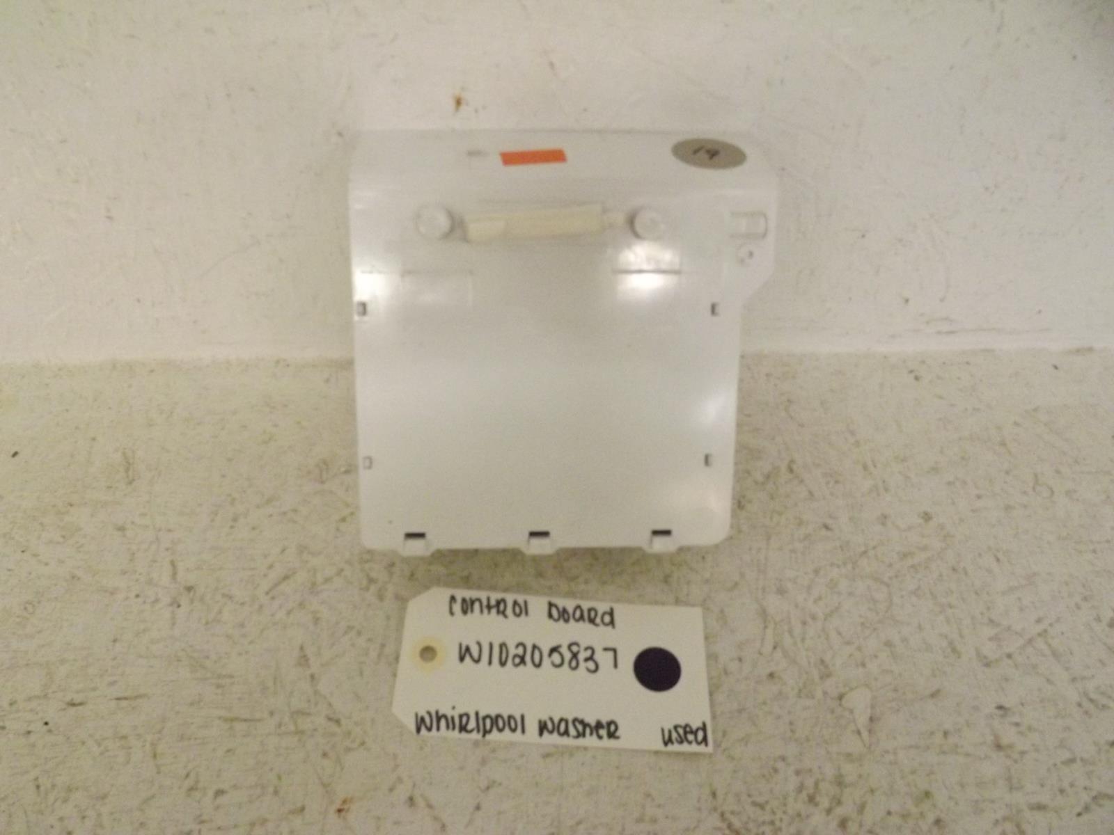 Whirlpool Washer W10205837 Control Board Used Whirlpool Washer W10205837 Control Board Used